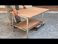 Diy  craftsmans ideas  smart folding table project you should see  smart folding metal tool 