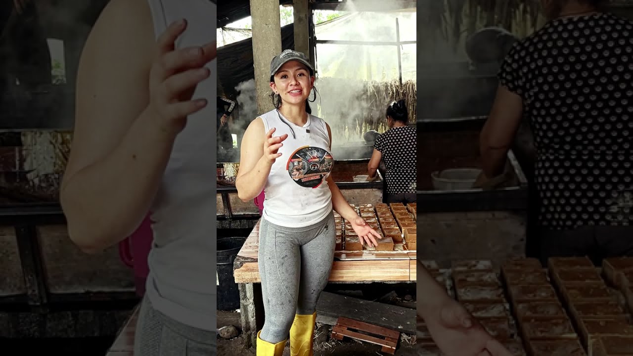 Les gusta la panela ? Pues así se elabora 🍯🔥#naturaleza #campo #ecuador  #agricultura