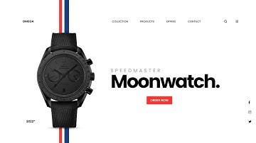 How To Create Animated Website Design Using HTML , CSS  and GSAP  ||| 2022