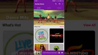 Fitness Dance for Zumba Workout Exercise App for Android Showcase screenshot 1