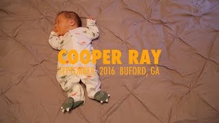 Cooper Ray Gets His First Bath