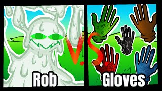 Rob V.S ALL GLOVES | Roblox Slap Battles