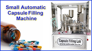 Small Automatic Capsule Filling Machine, small capsule filling machine