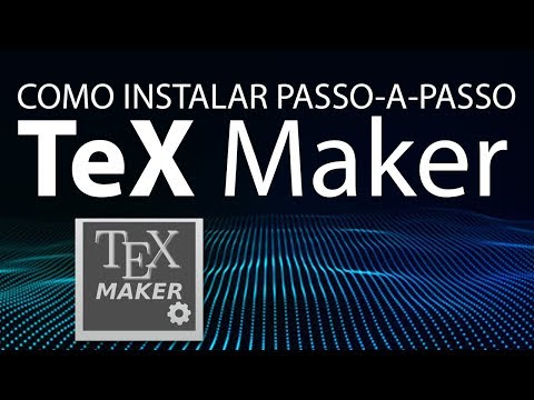 Vídeo: Como faço para usar o TeXmaker?