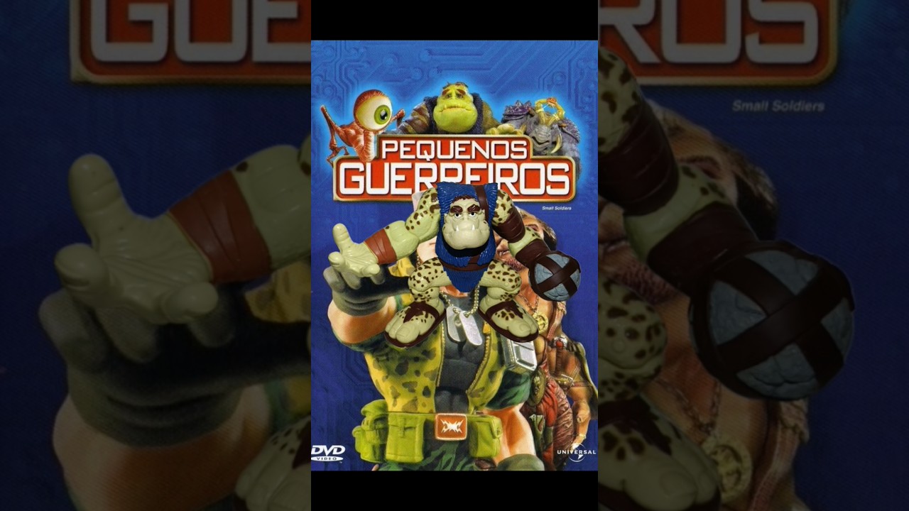 BONECO pequenos guerreiros small soldiers rinoceronte punch 1998 hasbro kenner dreamworks 