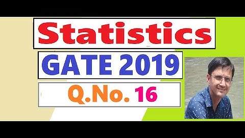 GATE 2019 Mathematics | Question 16  | Expected Mean