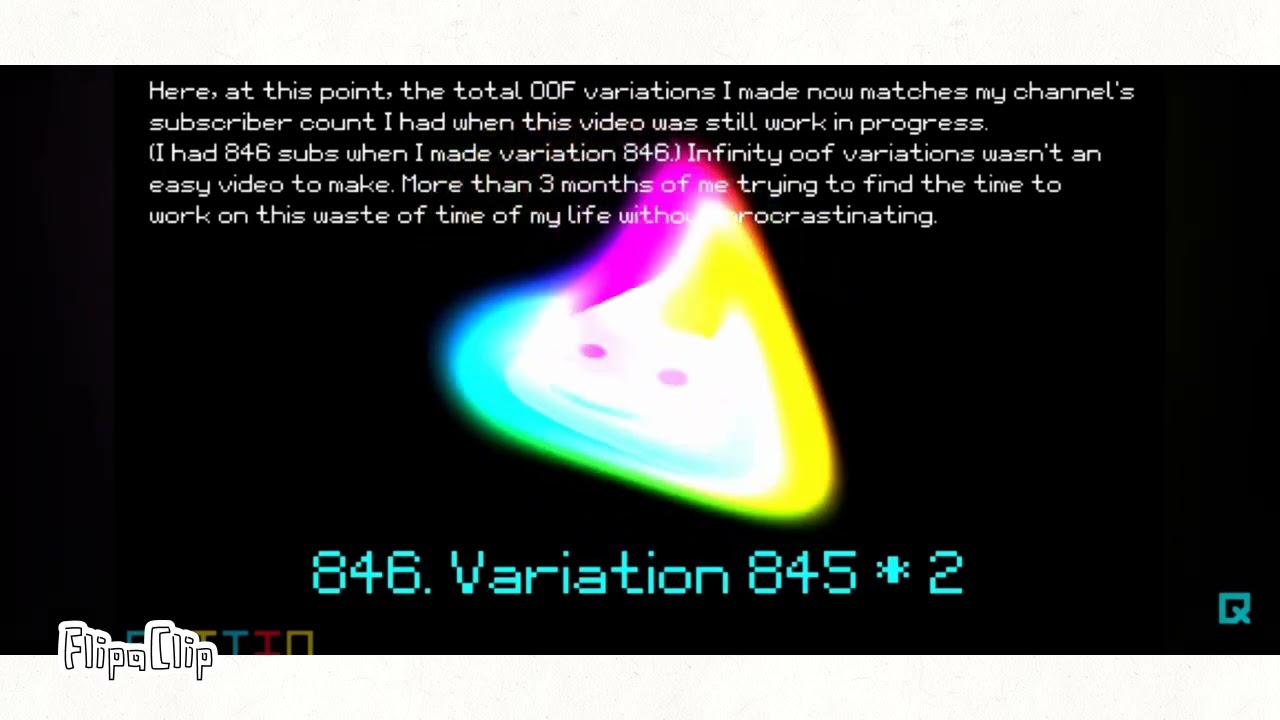 Gloria Soto's OOF Variations part 25: see inside of 832-863.