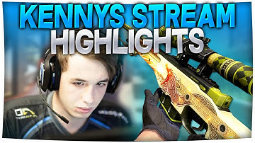 CS:GO - Best of kennyS (Stream Highlights, Sick Plays, AWP God)
