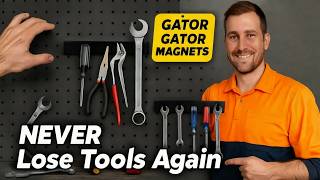 Gator Magnets: The Ultimate Garage Storage Hack from the National Hardware Show!