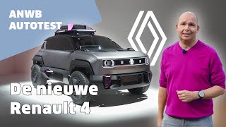 De nieuwe Renault 4 | ‘OUD’ NIEUWS VANAF DE AUTOSALON VAN PARIJS