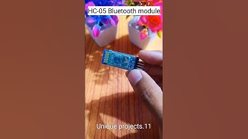 HC-05 Bluetooth Module 🛑🛑#youtube #trending #youtubeshorts #viral | Unique projects.11