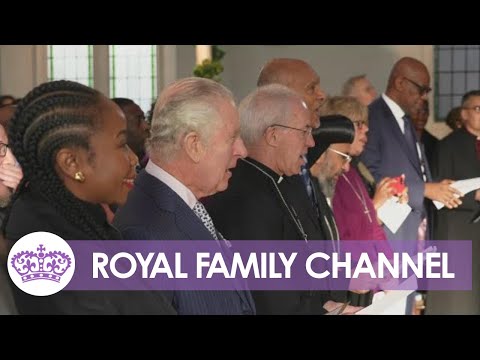 King wishes volunteers happy xmas and attends church service
