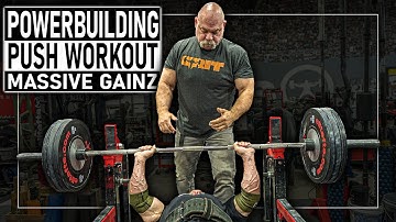 Dynamic Push Workout (John Meadows & Dave Tate)