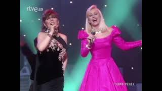 RAFFAELLA CARRÀ &amp; VERÓNICA CASTRO - Cielito lindo (TVE)