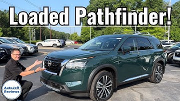 2024 Nissan Pathfinder Platinum Key Features Inside & Out - LOADED!