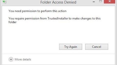 How to fix error code 5 access denied.