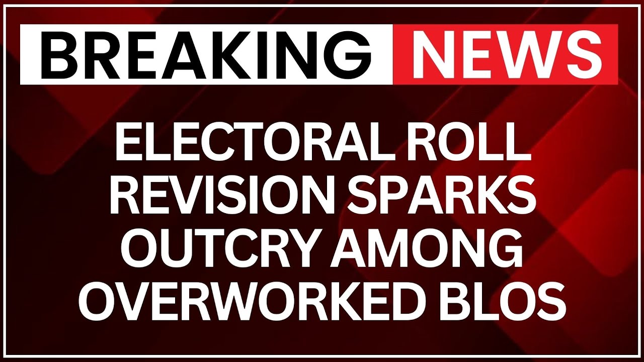 BLOs Rally in Kolkata Over “Inhuman Stress” During Electoral Roll Revision | NewsX