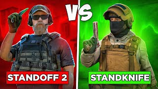 СРАВНЕНИЕ STANDOFF 2 и STANDKNIFE в 2023 ГОДУ