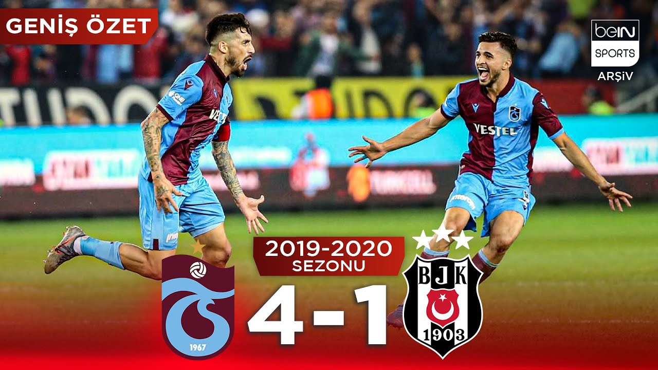 GENİŞ ÖZET: Trabzonspor (4-1) Beşiktaş | 6. Hafta - 2019/2020