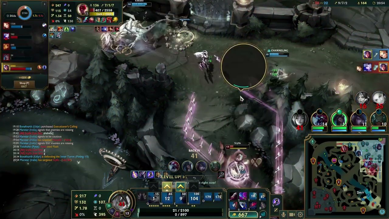 Highlight - League of Legends - Irelia - 15/11/5 - 5v5 Ranked Solo - Lose - 5:57pm