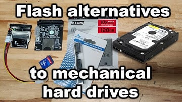 Frankenware: Modern flash storage on vintage computers: IDE to CF, SD, SATA & SSD