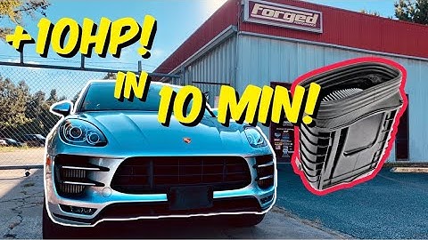 Porsche Macan Intake System by Flat 6 Motorsports