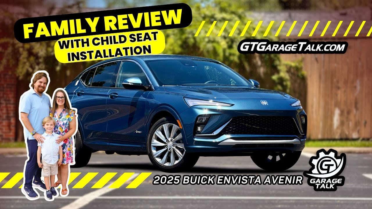 2025 Buick Envista Avenir // Family Review with Child Seat Installation