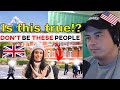 American reacts how to piss off a londoner as a tourist