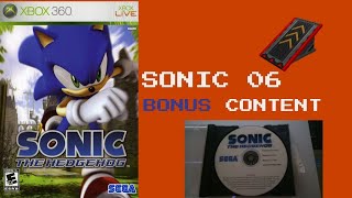 Sonic 06 BONUS Content (Secret Stuff)