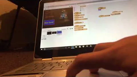 How to make a fnaf fan game EP 1 title screen