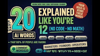 The 20 AI Words Everyone Will Use in 2026 (Explained Like You're 12)