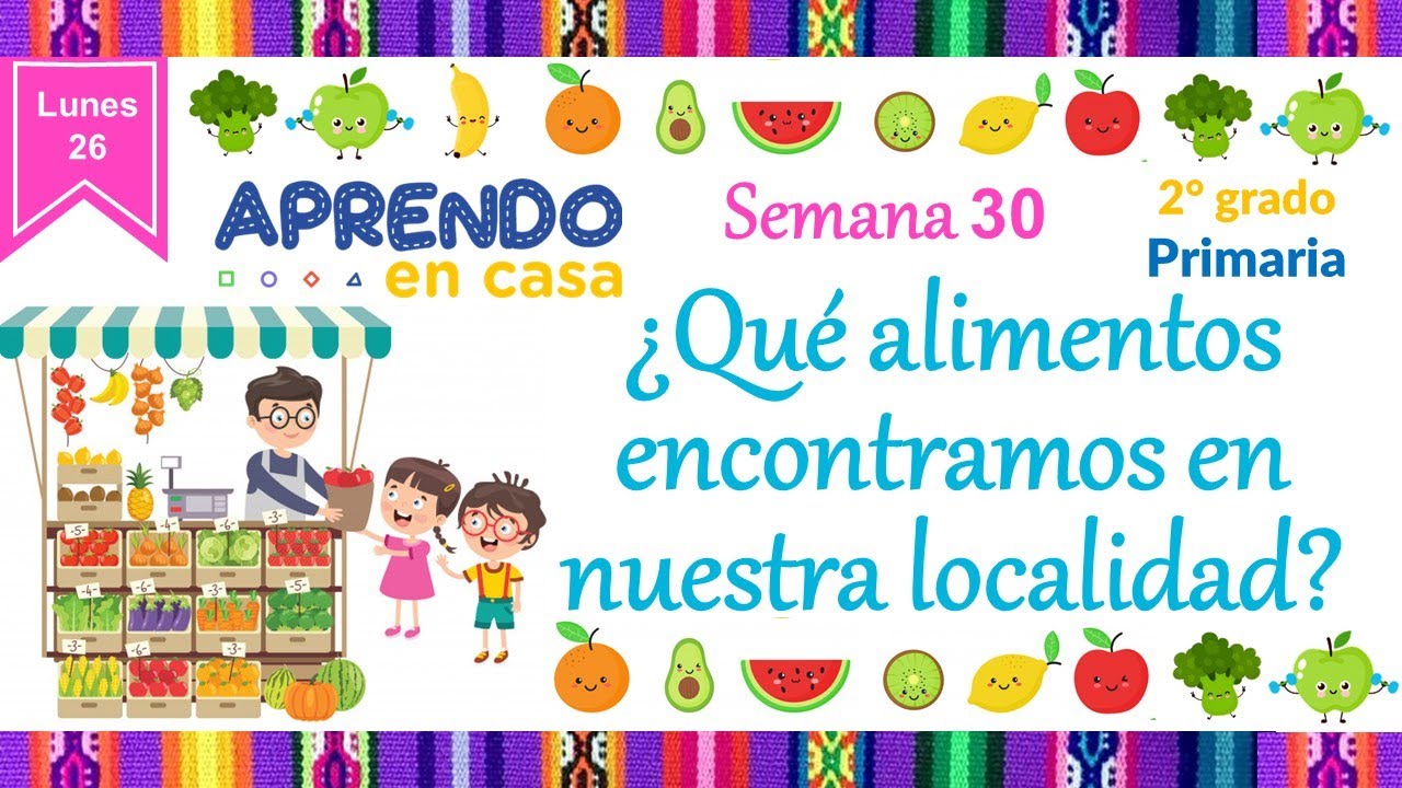 ¿Qué alimentos encontramos en nuestra localidad? - Aprendo en casa