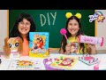 Maria Clara e a hist&oacute;ria do material escolar | How to make DIY School Supplies!