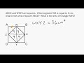 Geometry Word Problem Quiz