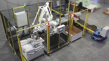 Robotic Bag Palletizing Solution by MESH Automation