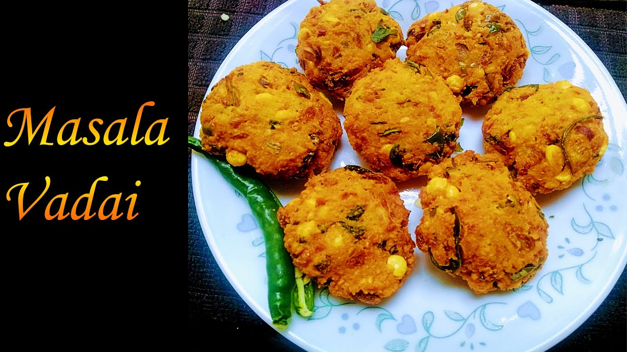 Street style but healthy MASALA VADAI at home in just 15 minutes | Sugi