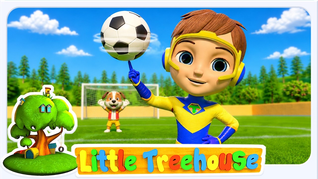 Soccer Song (Football Song) - Nursery Rhymes for Kids & More Cartoon Videos