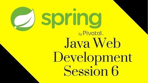 Java Web Development Session 6