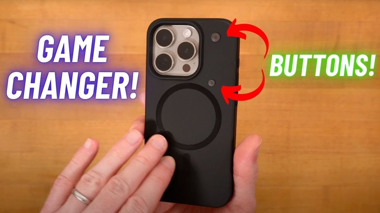 This NicenJoy iPhone Case has PROGRAMMABLE Buttons! - YouTube