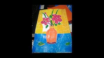 Tranh xé dán lớp 7