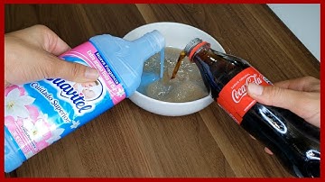 Mix Coca Cola And Fabric Softener And You