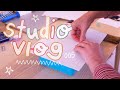 Studio Vlog 005 | Designing Notebooks! Lots Of Drawing, Testing New Products & Talking Illustrations