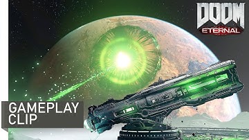 BFG-10000 FIRING ONTO MARS EXTENDED CINEMATIC CLIP AT 4K 60 WITH RAY TRACING-DOOM ETERNAL 2020