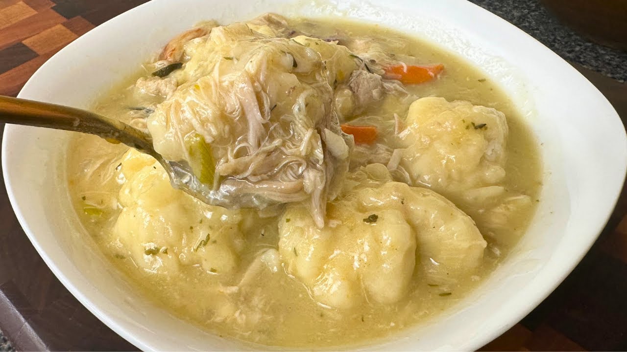 This Recipe has been in my Family for Generations! Chicken n Dumpling like Granny made it! ❤️