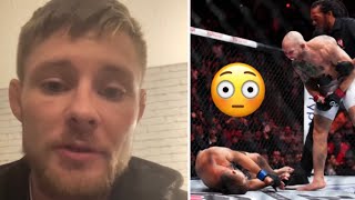 BRYCE MITCHELL GIVES HEALTH UPDATE AFTER TERRIFYING KO LOSS TO JOSH EMMETT AT UFC 296