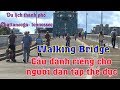 Cầu đi bộ - Walking Bridge ở Chattanooga Tennessee (Vlog 183 - Du lịch với Người Việt ở Florida)