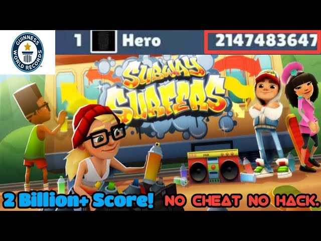 Subway Surfers Final World Record over 2 billion points 2147483647