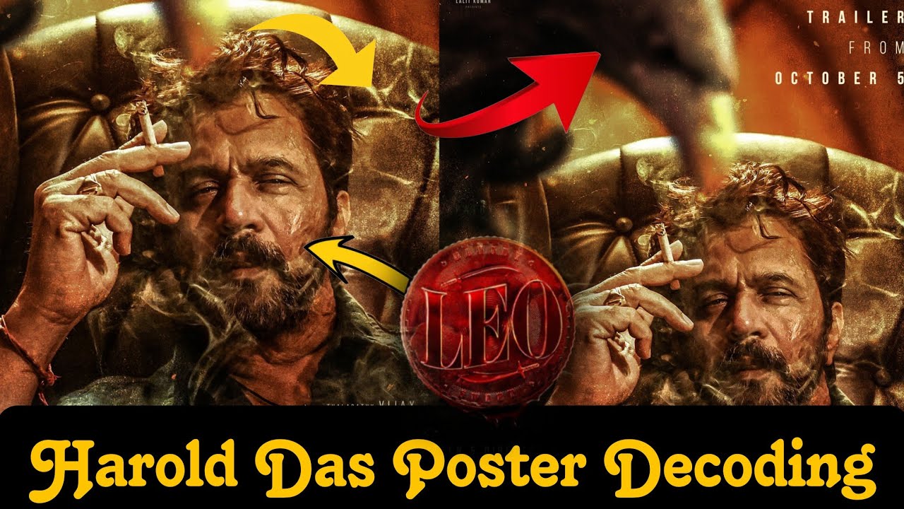 Leo Confirm History Of Voilance 🔥 Leo New Poster Decoding | Thalapathy Vijay | Arjun | Lokesh