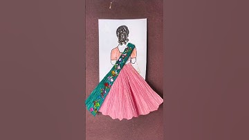 Easy Radha Ji Craft, New Creative Craft ideas #radha #krishna #trending #diy #shorts #video #radhaji