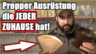 Prepper Ausrüstung für 0 EURO! ✅ Schau in deine Schränke! Low Budget Krisenvorsorge